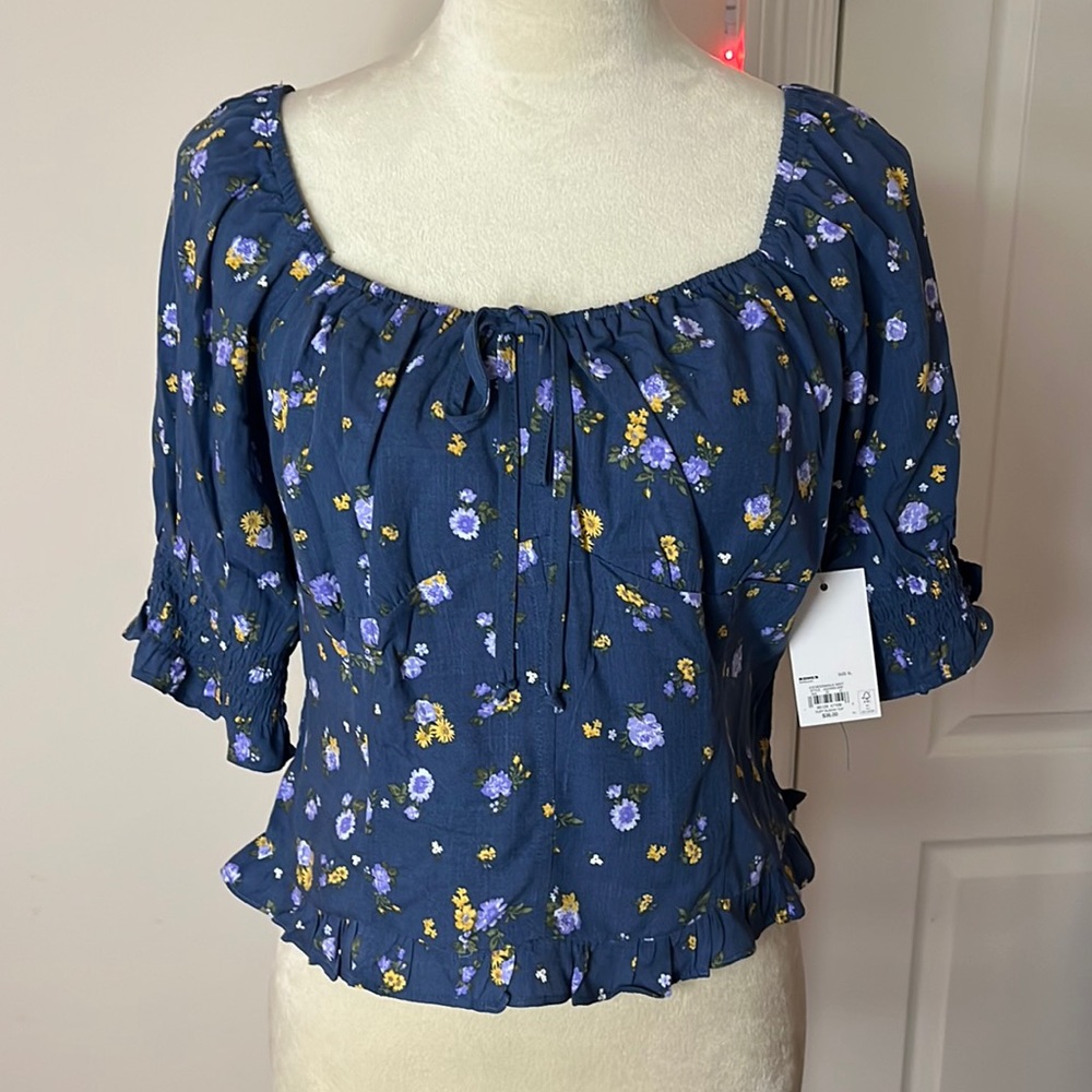 flower print top